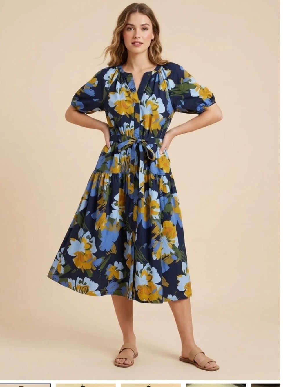 Free Assembly Floral Dress size small (4-6)
